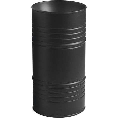 BARREL Lave-vaisselle en céramique 42x90x42cm (sans trou de débordement), mat noir