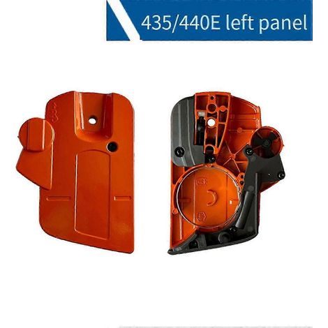 Protection d'embrayage adaptable pour Husqvarna 435 (réf. 536329204), compatible avec les modèles 435, 435E et 440 (côté gauche).