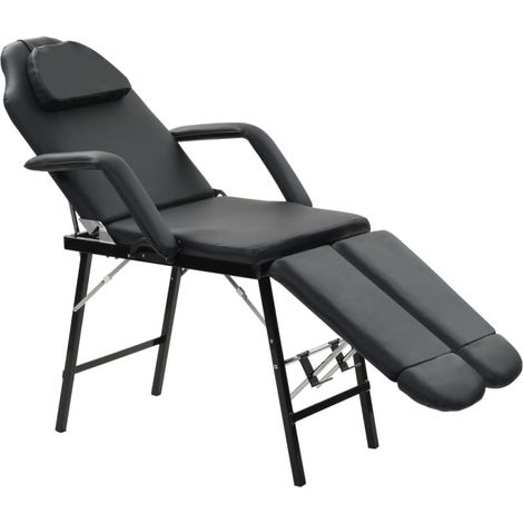 vidaXL Lettino da Massaggio Portatile in Similpelle 185x78x76 cm