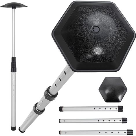 Voyages de golf, sacs de voyage pour clubs de golf, barre de soutien en aluminium, barre de soutien hexagonale résistante aux chocs, housse de voyage pour clubs de golf, support de voyage flexible pou