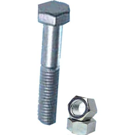 FPLUS tornillo exagonal 931-934 zinc 10x 30 (caja 2 unidades)