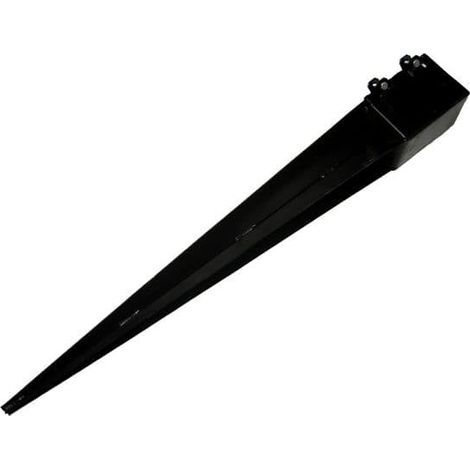 x1 4" Spike Bolt Grip Fence Support - 100MM Post Timber Drive In Holder Like Metpost (1/5)