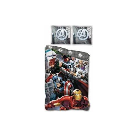 Funda nordica Vengadores Avengers Marvel cama 90cm microfibra