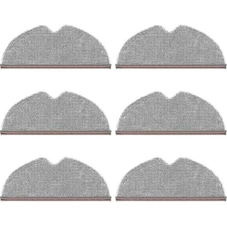 Lot de 6 lingettes de nettoyage Xiaomi Roborock pour aspirateurs robots (1/4)