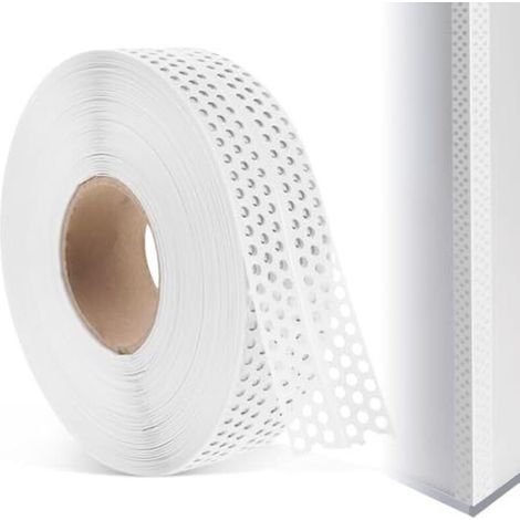 Ruban de protection de joint générique pour plaques de plâtre, ruban de joint auto-adhésif 40Mx5CM, rail d'angle pour cloison sèche (1/5)