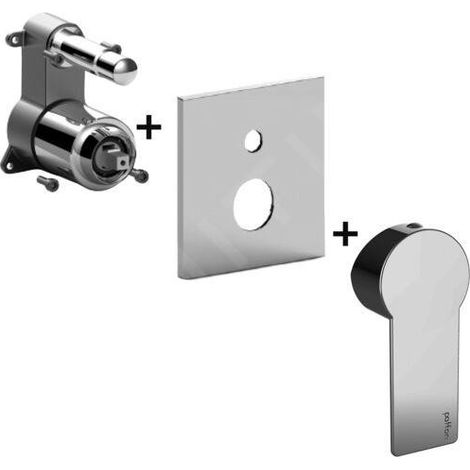 Paffoni Tango - Mitigeur encastré pour 2 sorties, chrome TABOX015CR (1/2)