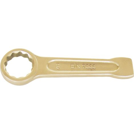 Llave de estrella plana de golpe antichispa Al-Br 32 mm ALYCO