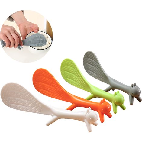2 Pièces Cuillère à Riz en Forme Aléatoire Mignonne Antiadhésive pour Cuisine
