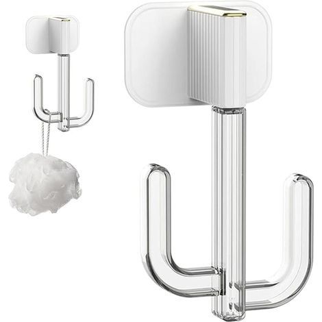 Étagère à chaussures murale en forme , sans perçage, rangement de chaussures, étagère à chaussons, égouttoir à ntoufles, multifonction, économise de l'esce pour salle de bain et cuisine(q (1/5)