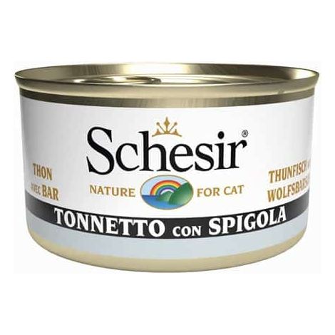 Schesir Cat Tonnetto con Spigola in Jelly - Lattina 85 Gr -