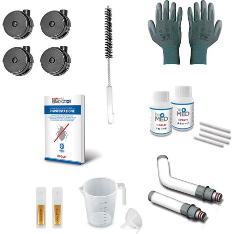 Nettoyeur vapeur Polti Cimex Eradicator – Élimination des punaises de lit – Vapeur sèche 180°C – Pression 4 bars – 2250W – Capacité 2L