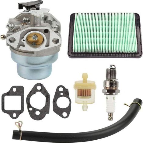 1 Kit carburateur avec filtre à air, filtre à carburant, bougie et joints pour Honda GCV160, HRB216, HRS216 (1/5)