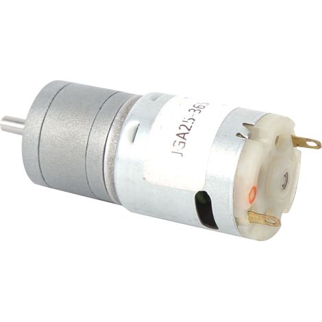 Mini-Gleichstrom-Getriebemotor mit Kohlebürsten, hohes Drehmoment, 6 V/12 V, für Roboter, elektrische Vorhänge, 6 V – 156 U/min (1/5)
