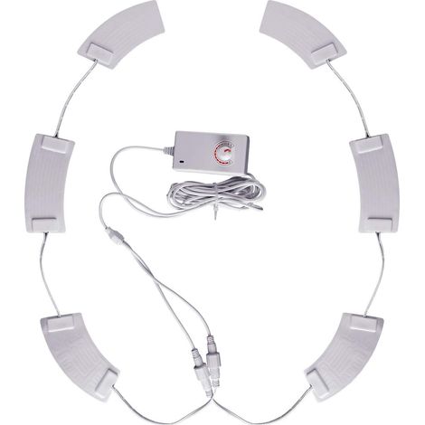 Housse de siège de toilette chauffante, adaptateur 230 V CA/CC, autocollant chauffant allongé étanche, démontage et installation faciles, chauffe-eau universel (1/5)