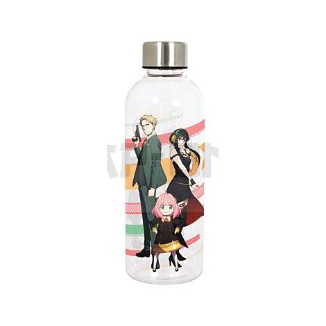 Bouteille Stor 850 ml Plastique transparent - Bouchon métal vissé, Finition brillante