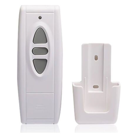 Télécommande universelle 433.92 MHz pour portail et garage – 3 boutons – Contrôle de stores électriques et volets roulants (1/4)