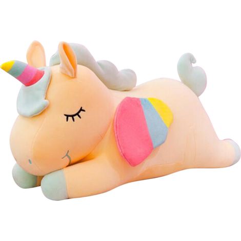 Oreiller en peluche douce pour bébé, poupée en peluche animale, cadeau d'anniversaire pour filles et enfants (1/5)