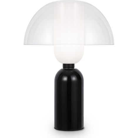 Maytoni Memory Lampada da tavolo moderna nera 1xE14 paralume in vetro (1/5)