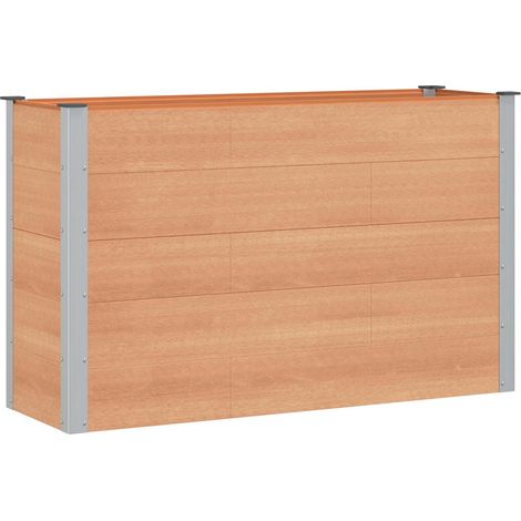 Garden Raised Bed Brown 150 x 50 x 91 cm vidaXL