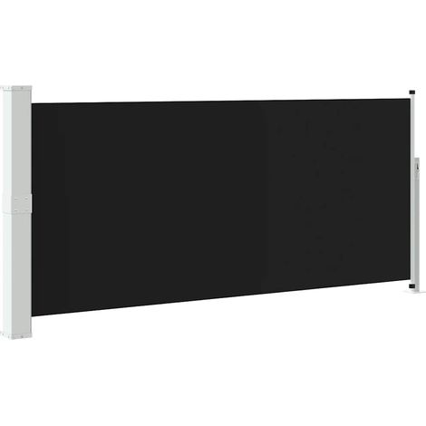 Maison Exclusive - Tenda da Sole Laterale Retrattile 140 x 314 cm Nera (1/5)