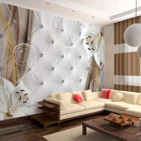 Papier Peint "Morning Lilies" 70 x 100 cm (1/2)