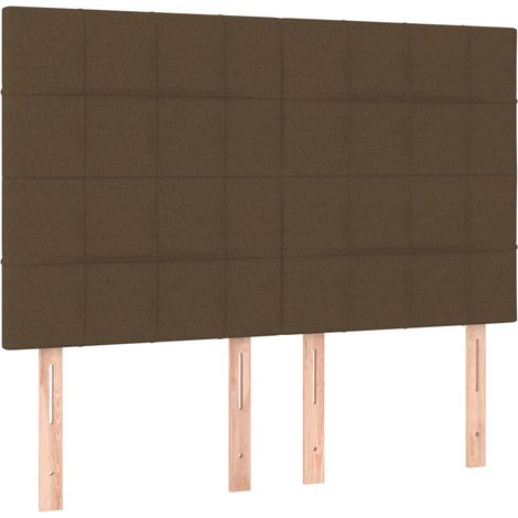 Maison Exclusive - Cabecero de cama marrón oscuro 144x5x118/128 c (1/5)