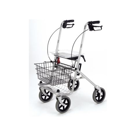 STAHL-ROLLATOR, KLAPPBAR MIT ZUBEHÖR