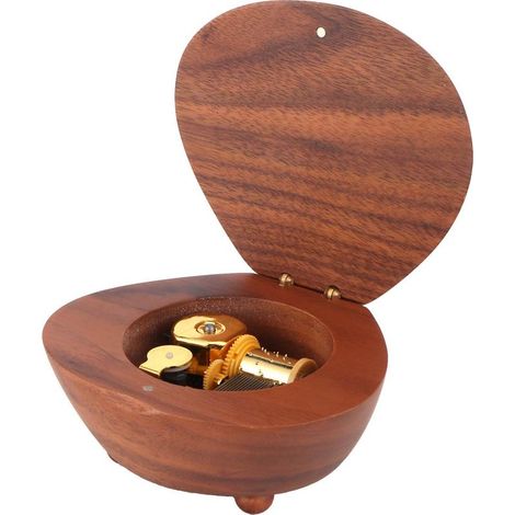 Spieluhr aus Holz, Tischdekoration, Geburtstagsgeschenk für die Freundin oder Liebste (1/5)