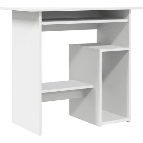 Maison Exclusive - Schreibtisch Weiß 80x45x74 cm Holzwerkstoff