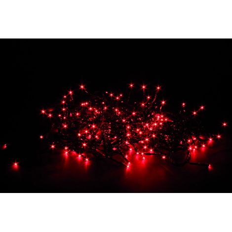 Luci da 96 Led Colore Rosso con Giochi di Luce 5 mt GIOCOPLAST