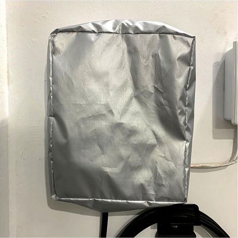 Toit De Protection Recharge Voiture électrique, Housse De Station De Charge étanche à La Poussière, Toit Protection Contre Les Intempéries Station Charge Voiture électrique(40x32x20cm) (1/5)