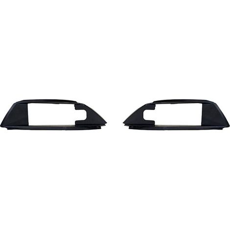 Adatto per una coppia di staffe paraurti anteriori per auto 51118085637 51118085638. Compatibile con X5 G05 G18 LCI 2023. Striscia di rivestimento per copertura imbuto.