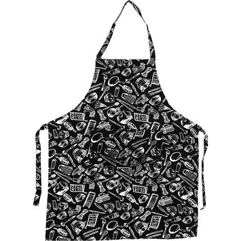 Robe Tablier de Chef - Avec Poche - Pour Maison, Restaurant et Cuisine - Ajustable - Homme et Femme (1/5)