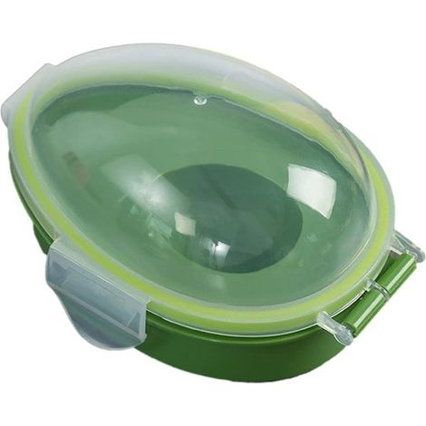 Dailygoods，Soporte para aguacates a prueba de humedad，Almacenamiento de frutas，Contenedor para conservar la frescura，Plástico，15,3 x 11 x 8 cm (1/5)