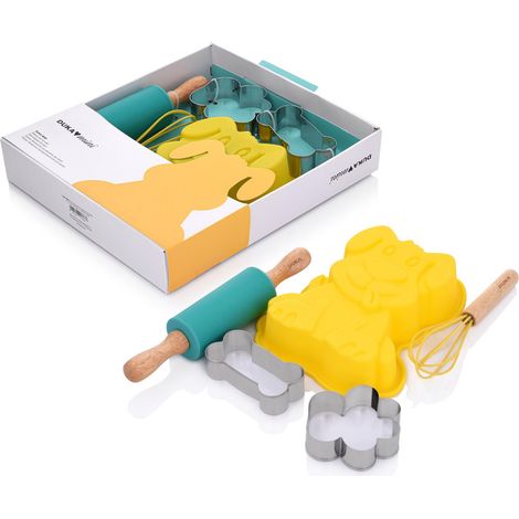 Mini set de repostería Duka con molde de silicona para perros. (1/5)