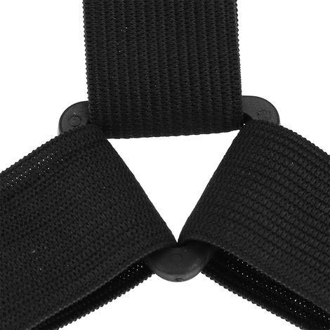 Stück verstellbare dreieckige Bettmatratzen-Lakenhalter-Gurte, Clips, Greifer, Befestigungen (Schwarz) (1/5)