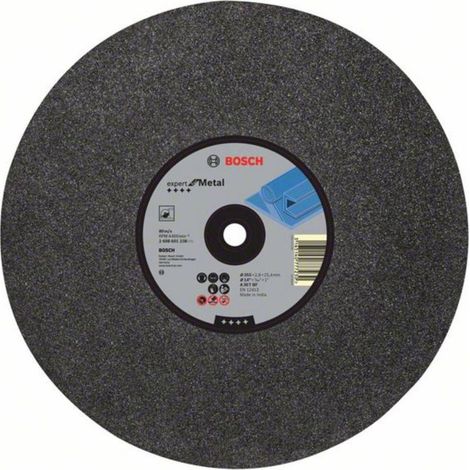 Bosch – Disque à tronçonner 355 mm 2608601238 – Métal – Épaisseur 2,8 mm – Ø de perçage 25,4 mm – Vitesse 80 m/s - MM 1 PC (1/5)
