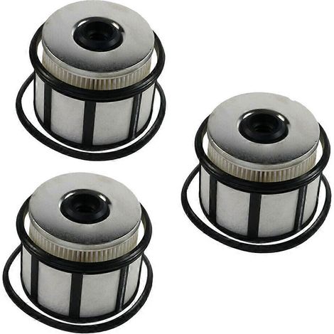 3-teiliges Kraftstofffilter-Set FD-4596, passend für Ford F- und E-Serie 7,3L Powerstroke Diesel F-250 F-350 F-450 F-550 E-350