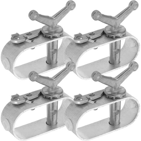 4 Pièces Tendeur Corde, Crochet Tendeur en Alliage D'aluminium, Poignée Rotative Papillon, Boucle, Tendeur Cable, Convient aux Clôtures, Cintres, Tentes (1/5)