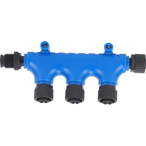 Ortviai Connecteur T NMEA 2000 à 3 ports M12-5 broches, étanche IP67 pour réseaux Lowrance, Simrad, B&G, Garmin (1/5)