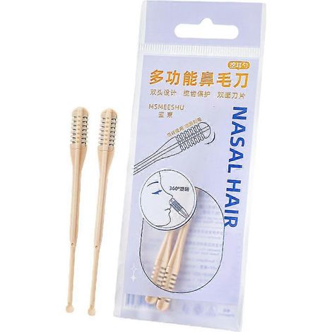 Tondeuse à poils de nez Safe Trim - Portable et compacte avec rotation à 360°