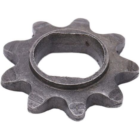 Alomejor Pignon de Moteur 9T 25H Pignon de Chaîne de Pignon de Moteur en Forme de H pour Moteur MY1020 Accessoires pour vélos électriques (1/4)