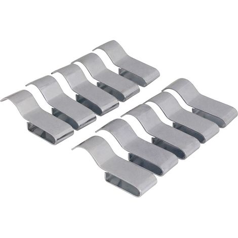 LAS Kabelklemmen 12 x 43 mm verzinkt 10 Stück Kabelhalter Fixierung Kabel (1/3)