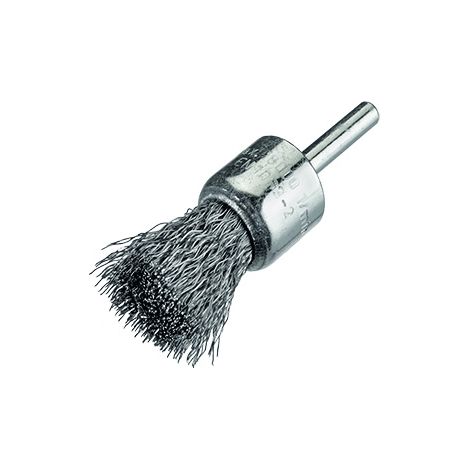 Brosse pinceau sur tige pour perceuses électriques - fil acier 0,3 mm - diamètre 25 mm - OSBORN