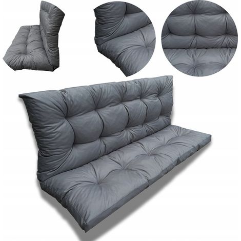 Cuscino da giardino spesso e resistente per altalena 120x60x50 comodo (1/5)