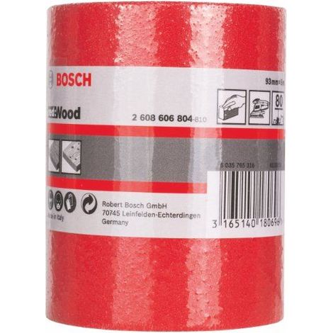 Cepillo lijador C410 93 mm 5 m 80  BOSCH 2608606804
