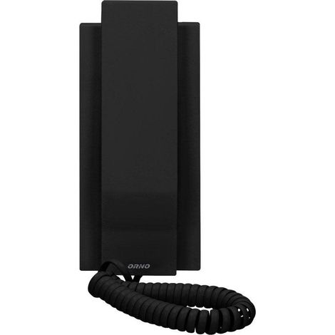 Orno OR-DOM-JA-928UD B unifón cableado negro para seguridad