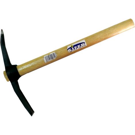 SIFER ALCOTANA 500GR PICO PALA MANICO IN LEGNO P401H