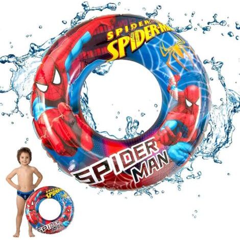 Salvagente gonfiabile per bambini, giocattolo in gomma per la piscina, salvagente gonfiabile per bambini dai 2 ai 5 anni, ideale per feste estive in piscina e in spiaggia. (1/5)