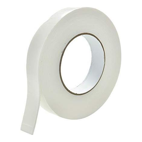 TRADE SHOP - Set 3 Pezzi Nastro Biadesivo Gommato Bianco 1.8x2.5m Guarnizione Porte Finestre -